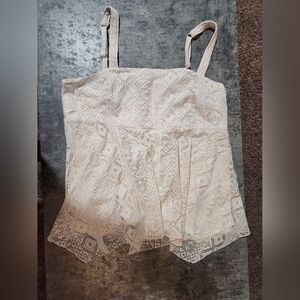 Torrid tank with lace design